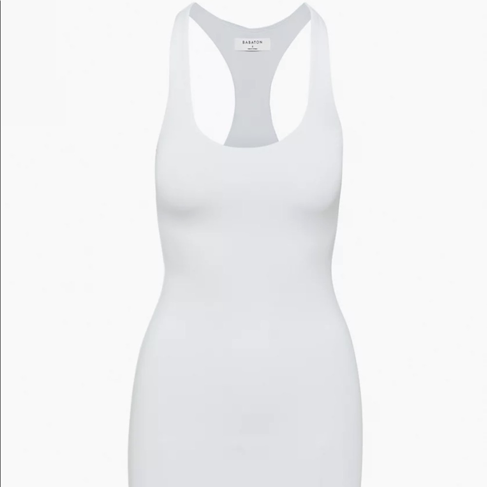 Contour Racer Dress
Racerback mini dress